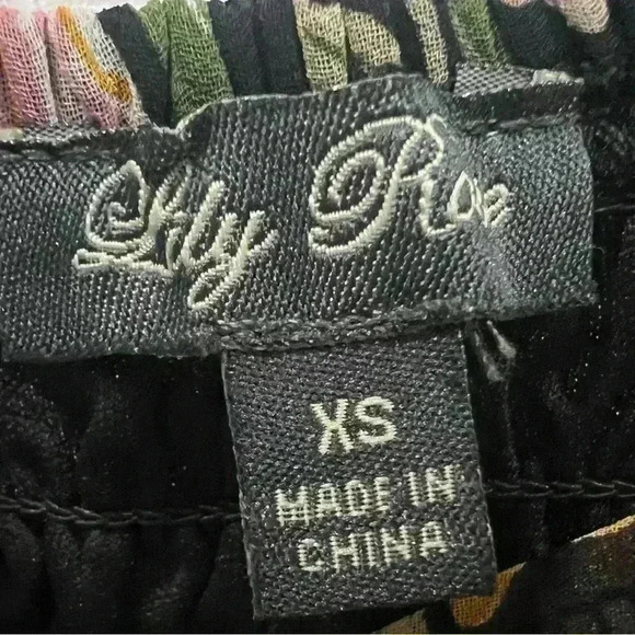 Lilly Rose Women's Multicolor Hi n Low Fit & Flare
Dress Stretch Size XSmall - Picture 3 of 3